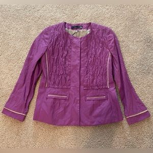 SOLD!! NEW. Ellie Tahari purple/ fuchsia color XS from Saks Fifth Avenue